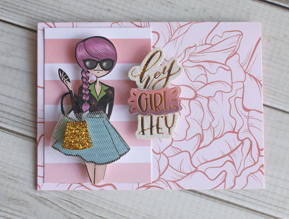 How to Make Mini Cards with Stickers