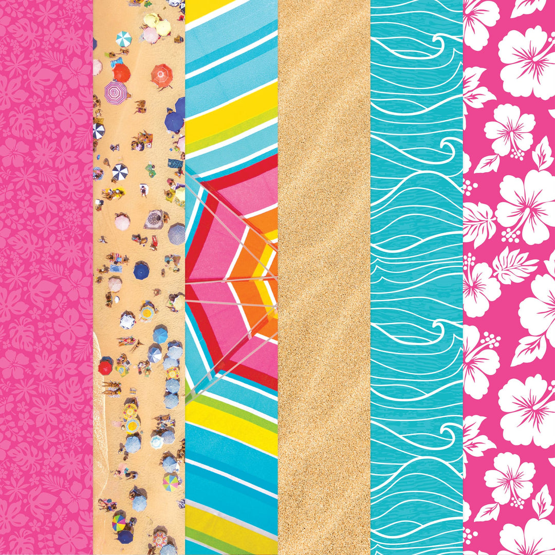 Scrapbook Paper Set - Fun Beach