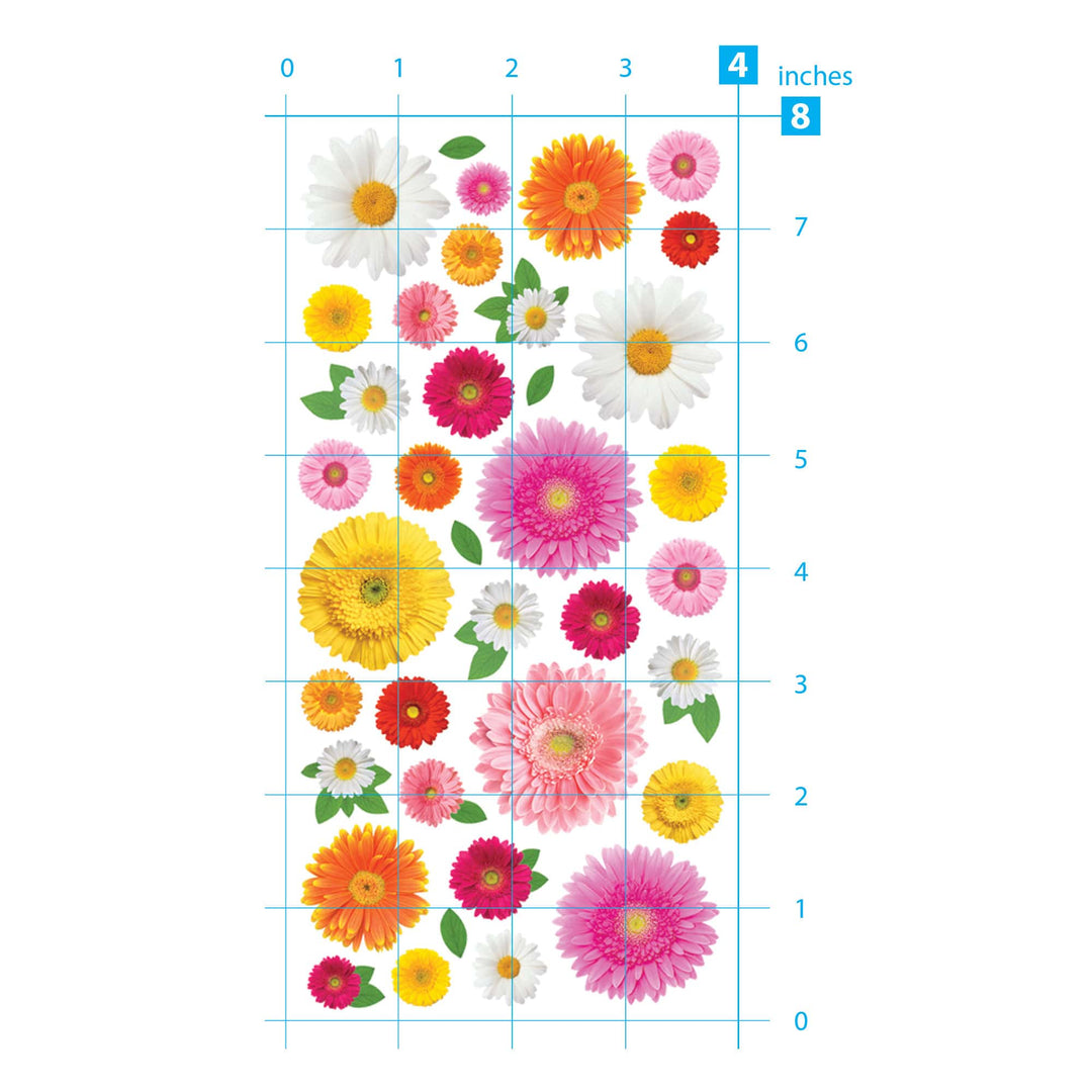 Stickers - Gerbera Daisies