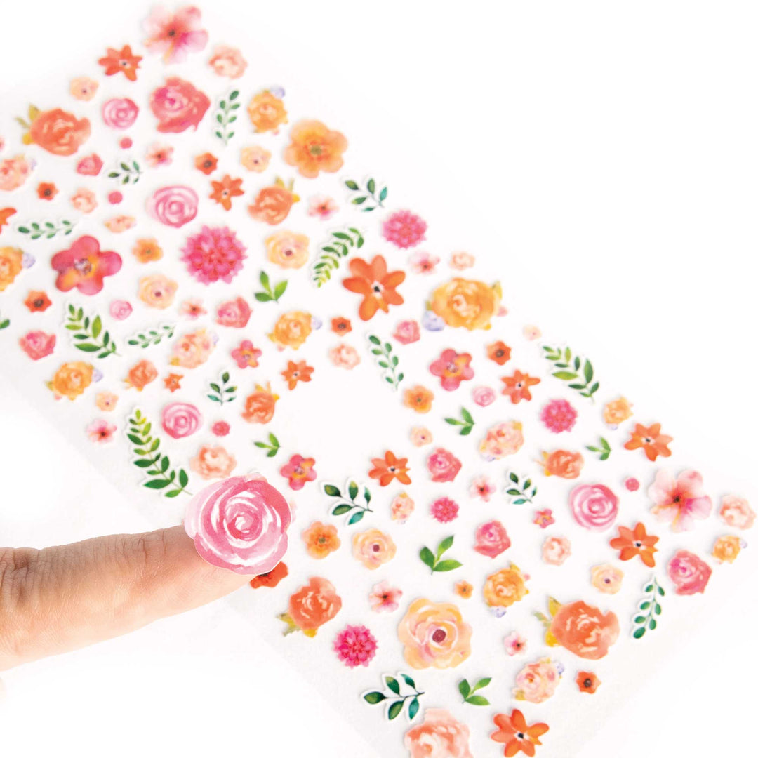 Stickers - Pink Flowers
