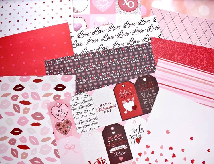 KIT-0130E - Craft Kit - Love &amp; Romance - Assorted Valentine&